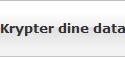 Krypter dine data
