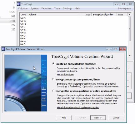 Truecrypt foto1